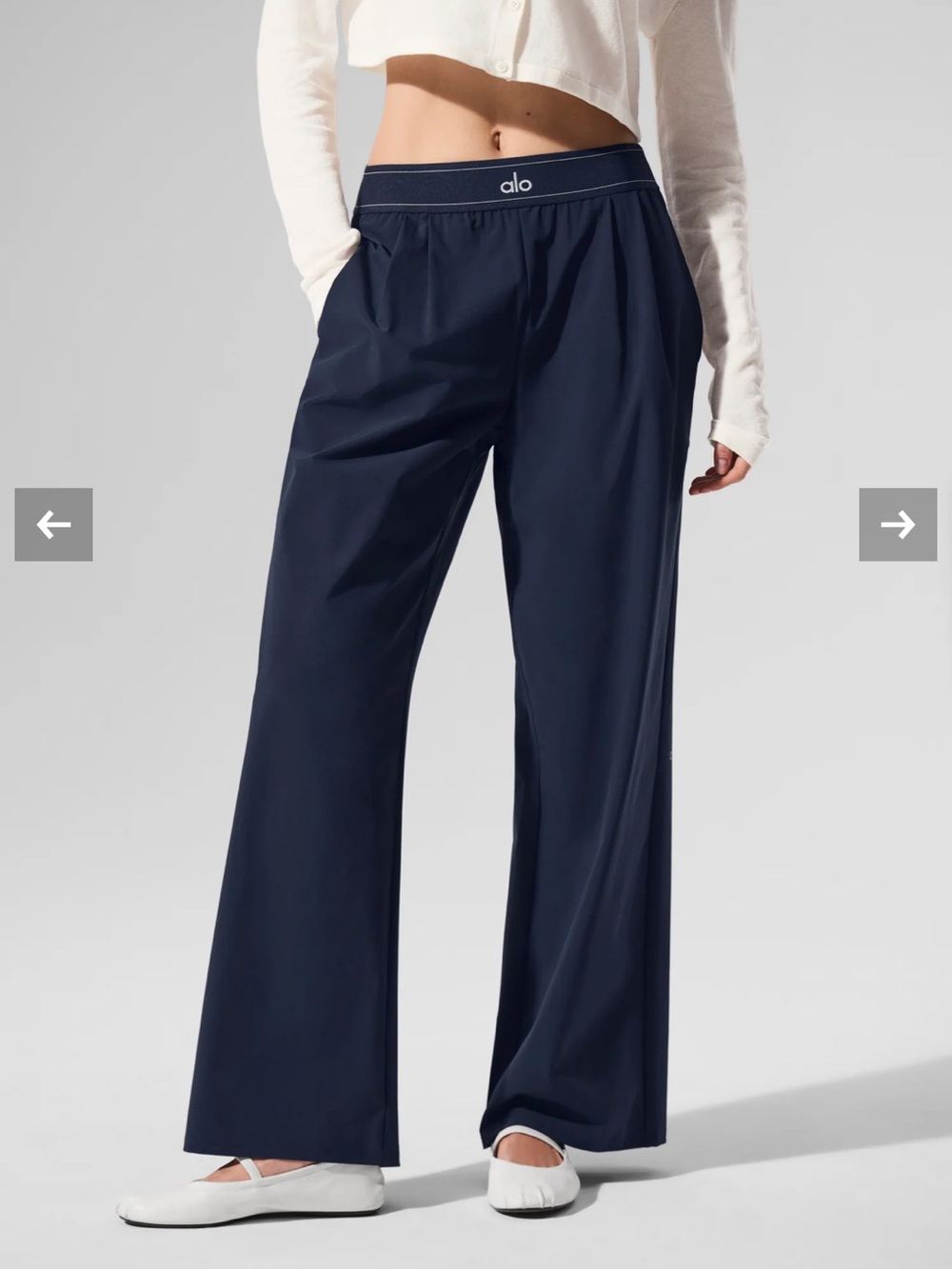 ALO Yoga Suit Up Trouser - Picture 2 of 14